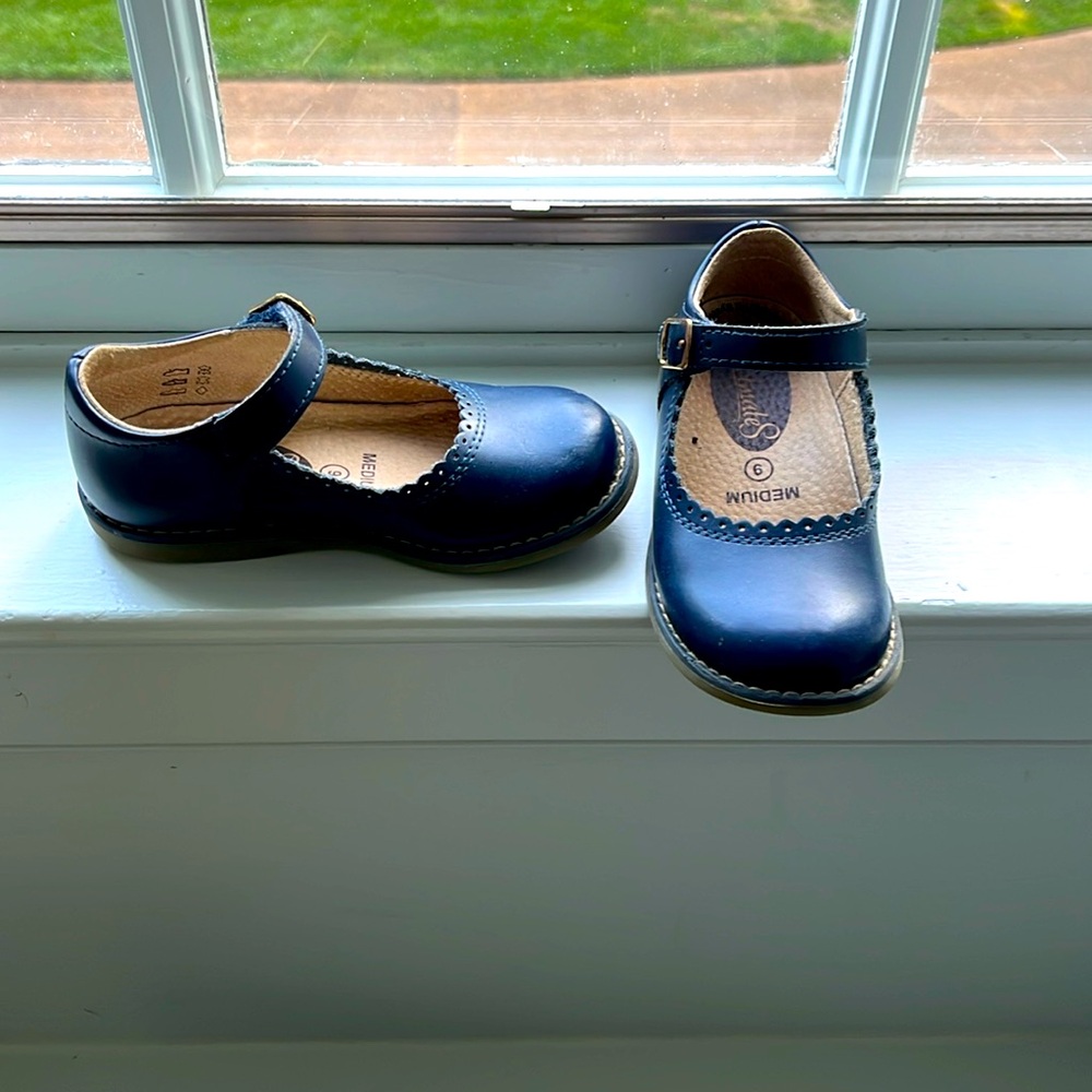 Footmates navy Mary Jane (Allie style 2231)